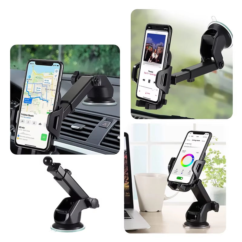 Car Navigation Frame, Car Phone Holder, Suction Cup, Air Outlet, Multifunctional Phone Holder, Car Phone Holder